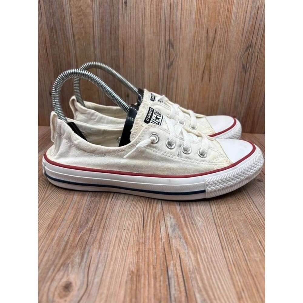 Converse Womens Chuck Taylor Shoreline Slip On Sneakers White Size 8.5